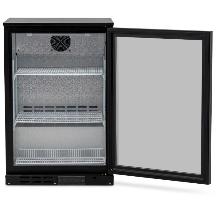 BLIZZARD Single Hinged Glass Door Bottle Cooler