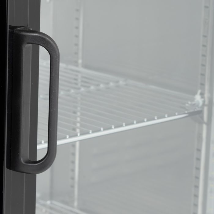 BLIZZARD Upright Single Hinged Glass Door Bottle Cooler