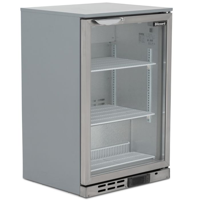 BLIZZARD Single Hinged Glass Door Bottle Cooler