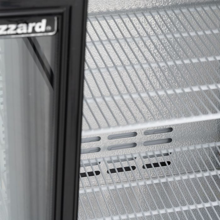 BLIZZARD Triple Sliding Glass Door Bottle Cooler