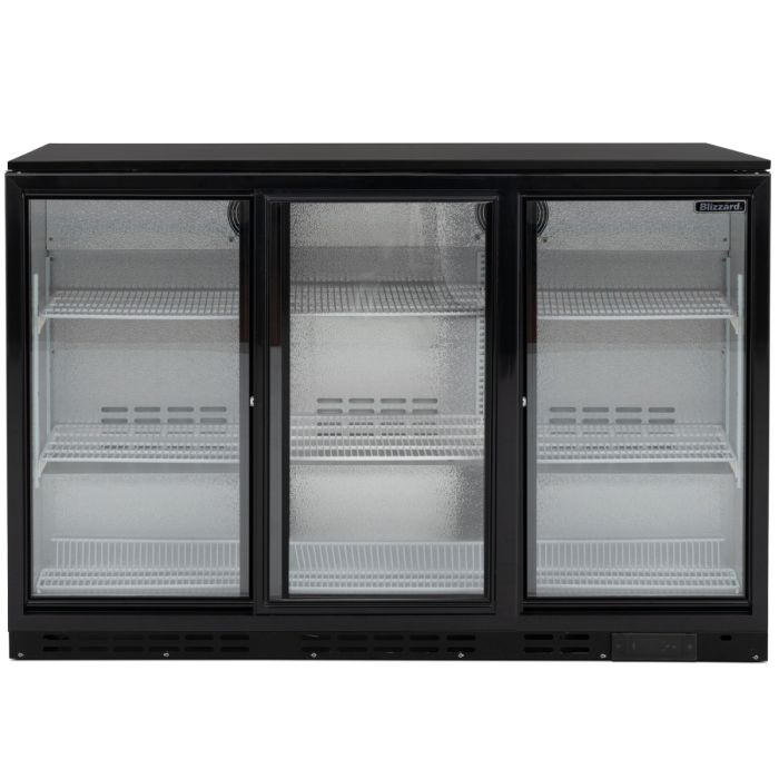 BLIZZARD Triple Sliding Glass Door Bottle Cooler