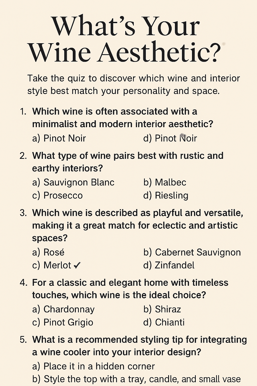 QUIZ: What’s Your Wine Aesthetic?