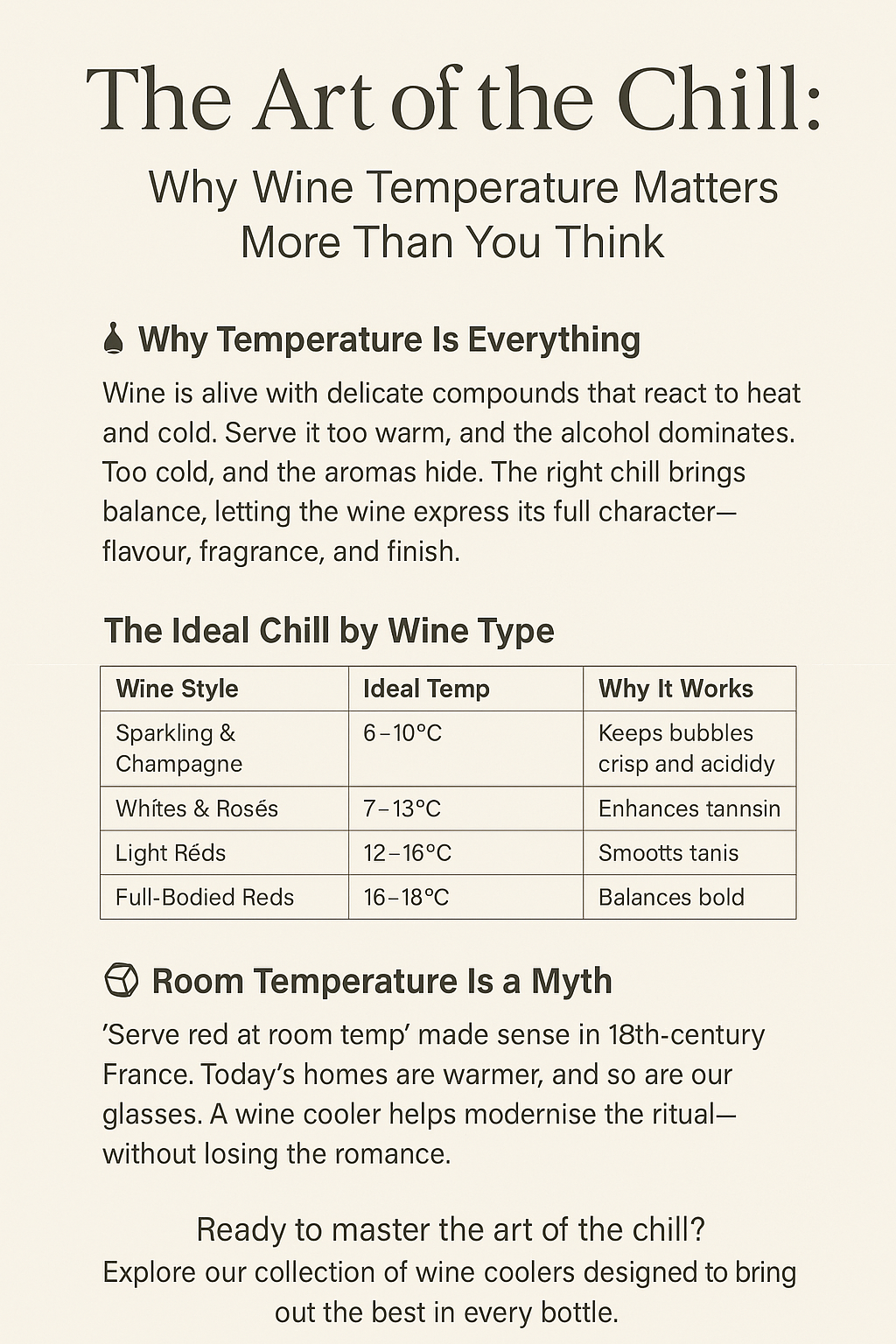 The Art of the Chill