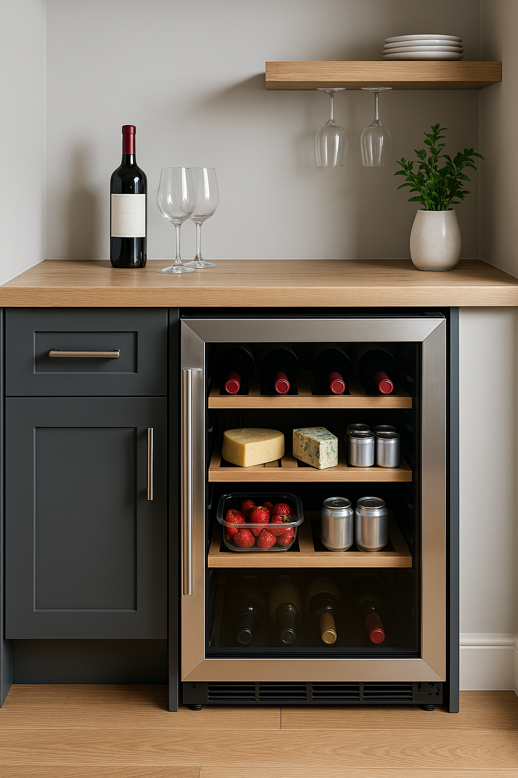 Wine Cooler Hacks for Small Spaces