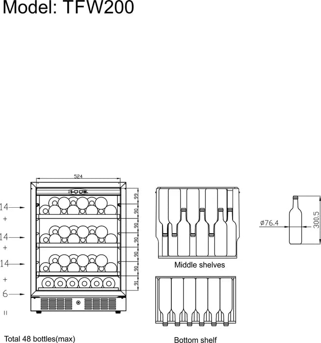 Telcold TFW200F
