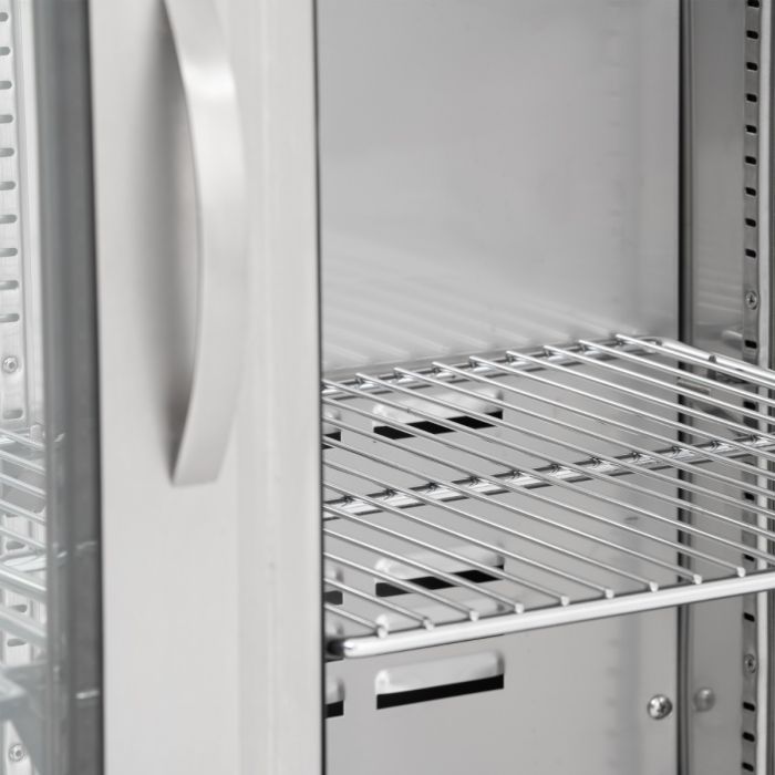 BLIZZARD Upright Double Hinged Glass Door Bottle Cooler