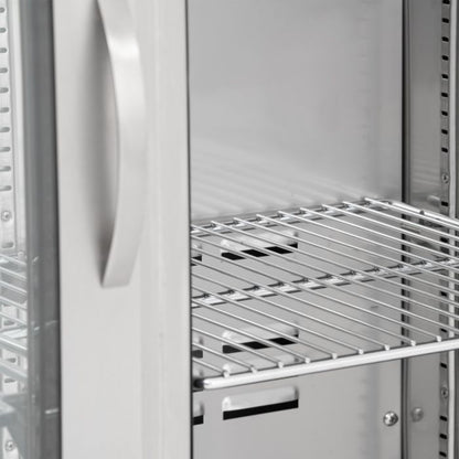 BLIZZARD Upright Double Hinged Glass Door Bottle Cooler